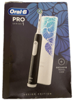 Oral-B PRO SERIES 1 Black Rechargeable Toothbrush - Design Edition - Travel Case