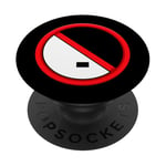 Astucieux anti-racisme interdit aux racistes aucune haine jamais plus jamais PopSockets PopGrip Adhésif