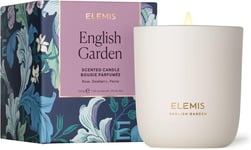 ELEMIS English Garden Scented Candle, Hand-Poured in England to Warm, Soothe &