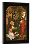 Kunst für Alle 'Encadré Image de Martin déjà gauer Noli me Tangere, d'art dans Le Cadre de Haute qualité Photos Fait Main, 30 x 40 cm, Noir Mat