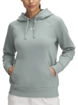 Under Armour Women's Rival Hoodie, Silica Green/ White