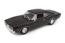 Maisto 1/18 Dodge Charger R/T 1969 - Noire 531387B