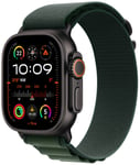 Apple Watch Ultra 2 2024 49mm Dark Green Alpine Loop Medium