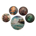 The Legend Of Zelda Tears Of The Kingdom Badge Set (Pack of 5) TA10987