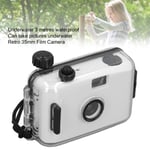 35mm Reusable Film Camera with Waterproof Case for Snorkeling Shutter Speed GF0