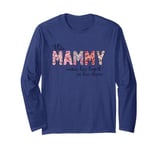 This Mammy Wears Her Heart On Her Sleeve Long Sleeve T-Shirt