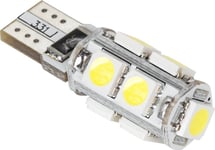 Led T10 Billampa, 9 X Smd5050, 12V, Vit