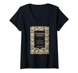 Womens Wuthering Heights, Catherine Earnshaw e Heathcliff, Bronte V-Neck T-Shirt