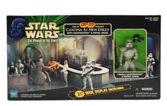 Star Wars Power of The Force 3D Diorama - Cantina at Mos Eisley w/ Sandtrooper