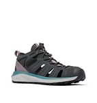 Columbia Trailstorm H20 Sandales De Randonnée Et Trekking Imperméables pour Femme, Gris (Dark Grey x Deep Wisteria), 40 EU