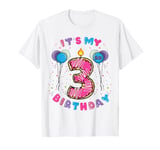 Its My 3rd Birthday Donut Kids Birthday T-Shirt