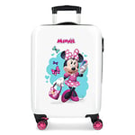 Disney Minnie Good Mood Multicoloured Cabin Suitcase 34 x 55 x 20 cm Rigid ABS Combination Lock 32 Litre 2.5 kg 4 Double Wheels Hand Luggage