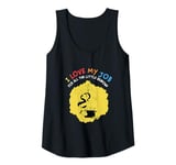 Womens Funny School Cafeteria Worker Crew and Lunch Lady Quote Tank Top