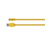 SCHWAIGER Ladekabel USB 2.0 A>USB 3.1 1 2m bedruckt MaÃŸband