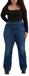 Levi's Women's Plus Size 725™ High Rise Bootcut Jeans, Blue Wave Dark Plus, 24 S