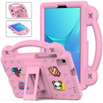 Eva Tablet Case On Yhteensopiva Huawei Mediapad M5 8.4 Pinkin Kanssa