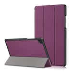 Etui Smartcover Violet Pour Samsung Galaxy Tab A7 Sm-T500 2020 10,4 Pouces Wifi / 4g - Housse Violette Coque De Protection Tablette Pour New Galaxy Tab A7 2020 T500/T505/T507 10.4 Pouces - Accessoires Pochette Xeptio