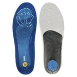 Sidas 3-Feet Mid Insoles (Low Arch), Blue, Small (Mens-5 to 6/Womens-6 to 7)