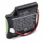 vhbw NiMH batterie 2000mAh (7.2V) pour dispositif para-médical électrostimulateur musculaire compatible avec Globus Mystim, remplace BATT/110466