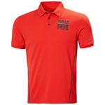 Helly Hansen Men's HP Racing Technical Tactel® Polo Shirt Red S