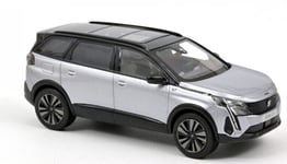 NOREV - Voiture de 2021 couleur grise - PEUGEOT 5008 GT Black Pack - 1/43 - N...