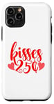 Coque pour iPhone 11 Pro 25 Cent Kisses Funny St Valentin Kissing Booth Kiss Love