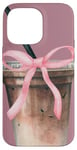 Coque pour iPhone 14 Pro Max Amateur de café glacé rose esthétique Y2K Coquette