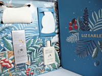 Liz Earle Gift Set Superskin Eye Cream FL SIZE 15ml Eyebright 50ml + Gua Sha BOX