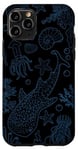 iPhone 11 Pro Whale Shark Coral Reefs Seashell Starfish Ocean Beach Black Case