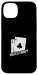 Coque pour iPhone 14 Plus Qu'est-ce que Trump The Art of Euchre