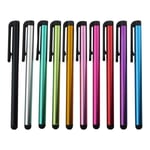 10-pack Stylus Touchpenna i Metallic - multifärg