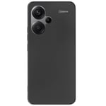 Xiaomi Redmi Note 13 Pro Plus Case Resistant Silicone Gel Flexible Thin Black