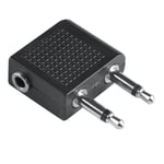 Adapter Audio 2x3.5mm- 3.5mm 2xHane Mono-Hona Stereo