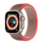 Nylon klokkerem Apple Watch Ultra (49mm) - Neon pink