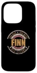 iPhone 14 Pro Mens Finn The Man The Myth The Legend First Name Finn Case