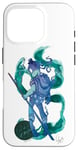 Coque pour iPhone 16 Pro TMNT x Lily Stock Collection Donatello Watercolor Art