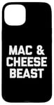 Coque pour iPhone 15 Plus Mac & Cheese Beast T-shirt humoristique avec inscription humoristique