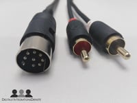 1,5M Câble Powerlink - 2X Cinch Pour Bang Olufsen À Non-Beo-Amplificateurs Tiers