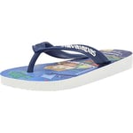 Havaianas Minecraft, Tongues Mixte Enfant, Multicolore (Bleu), 23/24