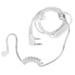 Acoustic Tube Headset 2 Pin Bekväm Clear Coil 2 Way Radio Hörsnäcka för Baofeng UV5R BF480 V7 V8