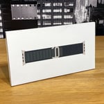 🟢 Apple Watch Strap 49mm Dark Green Alpine Loop Natural Titanium Band Original