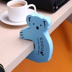 1pc/5pcs Children Safety Cartoon Door Stopper Clip Clamp Pinch H Sky Blue 5pcs