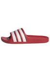 adidas Adilette Aqua Slides Kids TOBOGGANS, Better Scarlet/FTWR White/Better Scarlet, 30.5 EU