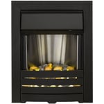 Adam Helios Electric Fire in Black