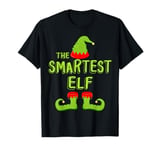 The Smartest Elf T-Shirt Matching Christmas Elf Shirt T-Shirt