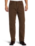 Wrangler Men's Rugged Wear Woodland Thermal Jeanrugged Wear Woodland ???????? ??? ???? ?? ?rugged Wear Woodland jeans, Night Brown, 34W 32L UK