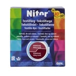 Nitor Textilfärg 34 Bordeaux 800 gram