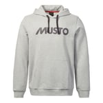 Musto Logo Huppari Miehelle Harmaa S