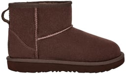 UGG Mixte Classic Mini II Botte Tendance, Burnt Cedar, 32.5 EU