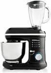 Sensio Food Stand Mixer and Blender 1300W 4.5L Mixing Bowl 6 Speeds Accessories